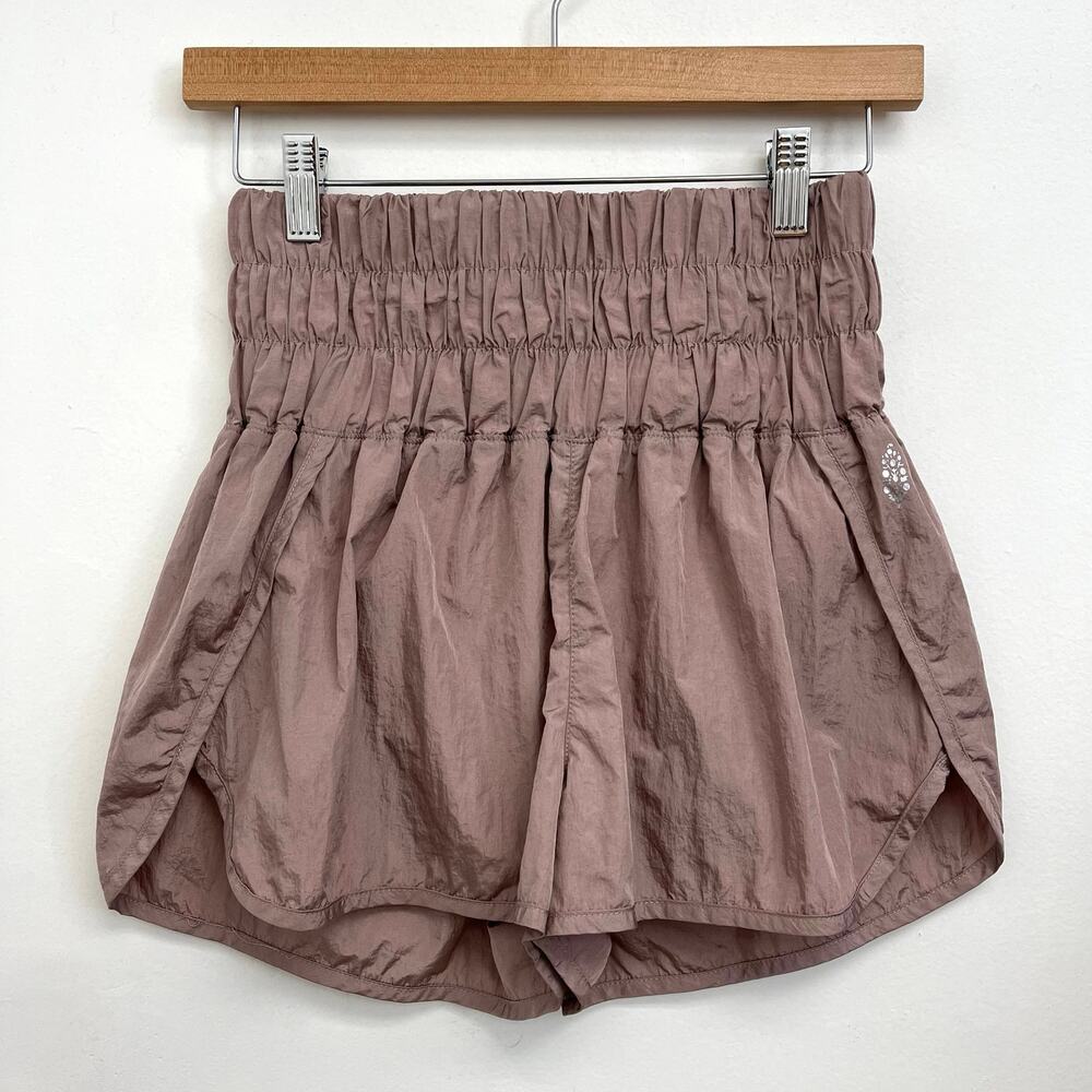 FP Movement The Way Home Lightweight Workout Pull-On Running Shorts - Small